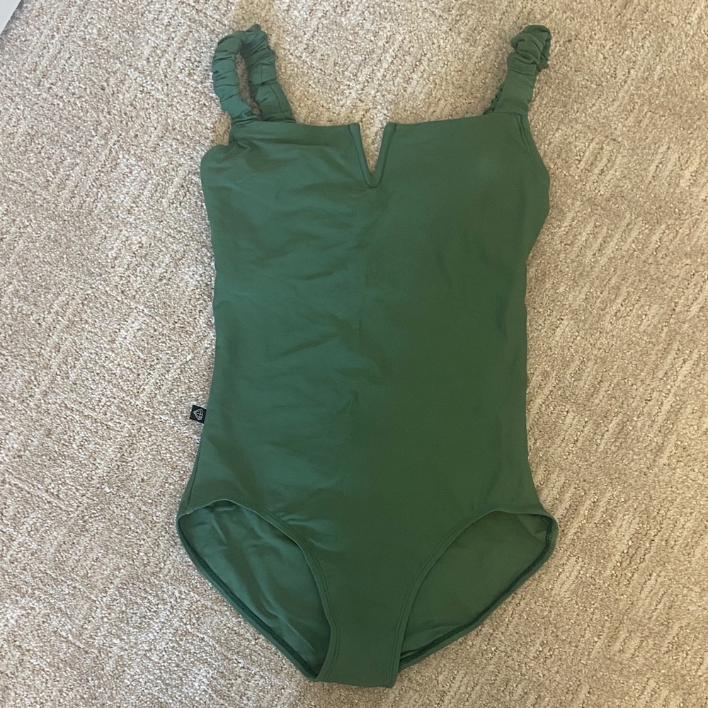 Jule Green Carbon Leotard